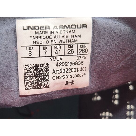 Under Armour Brigade XC Low Mens Size 8 Track Spike Shoes‎ 3022001 401 - Picture 8 of 10